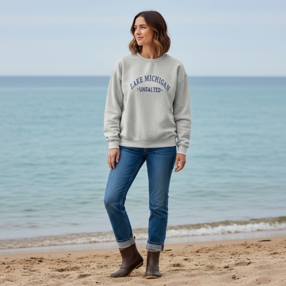 Gildan Gray Heavy Blend Sweatshirt